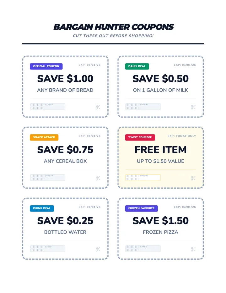 Market Master Coupons