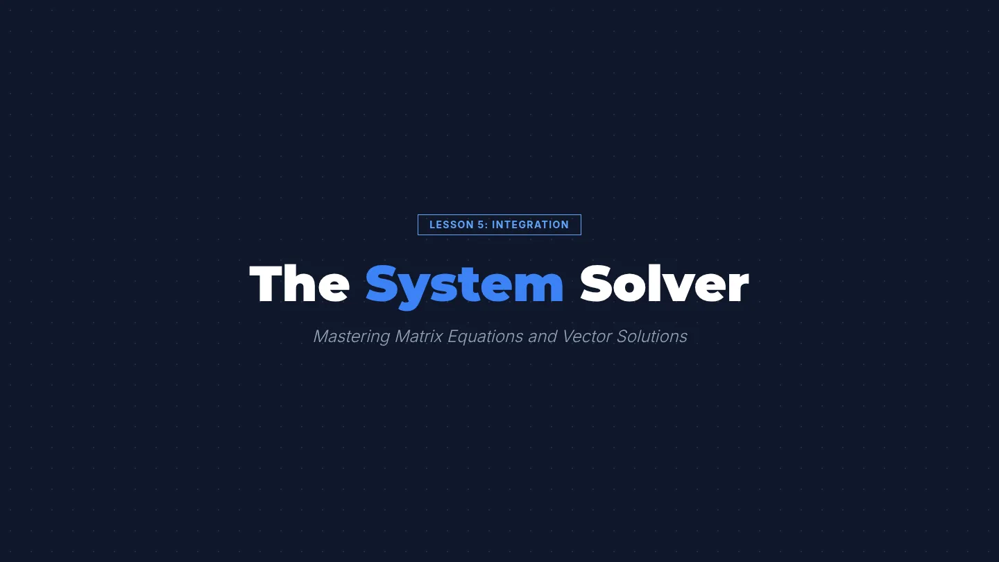 Matrix Systems Slides