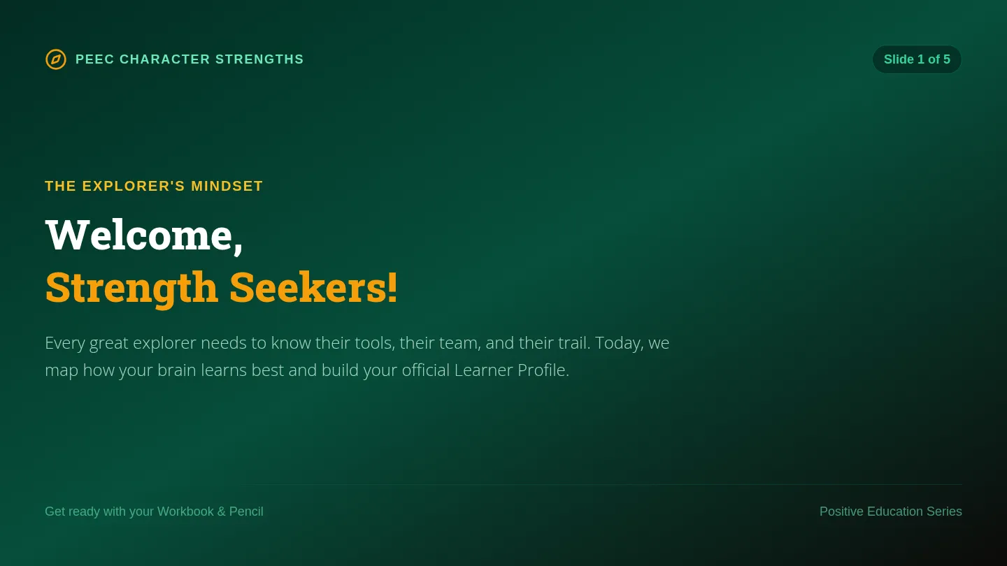 Strength Seekers Slides
