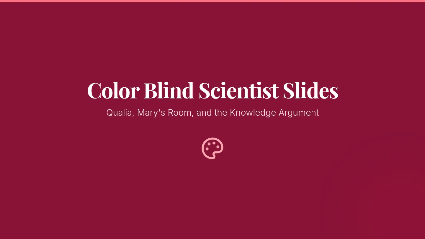 Color Blind Scientist Slides
