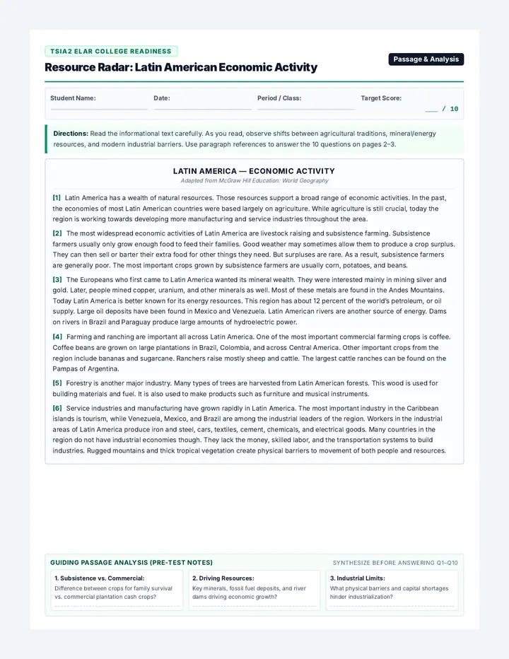 Resource Radar Worksheet