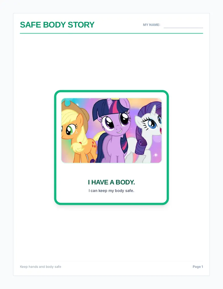 My Cool Choices Narrative