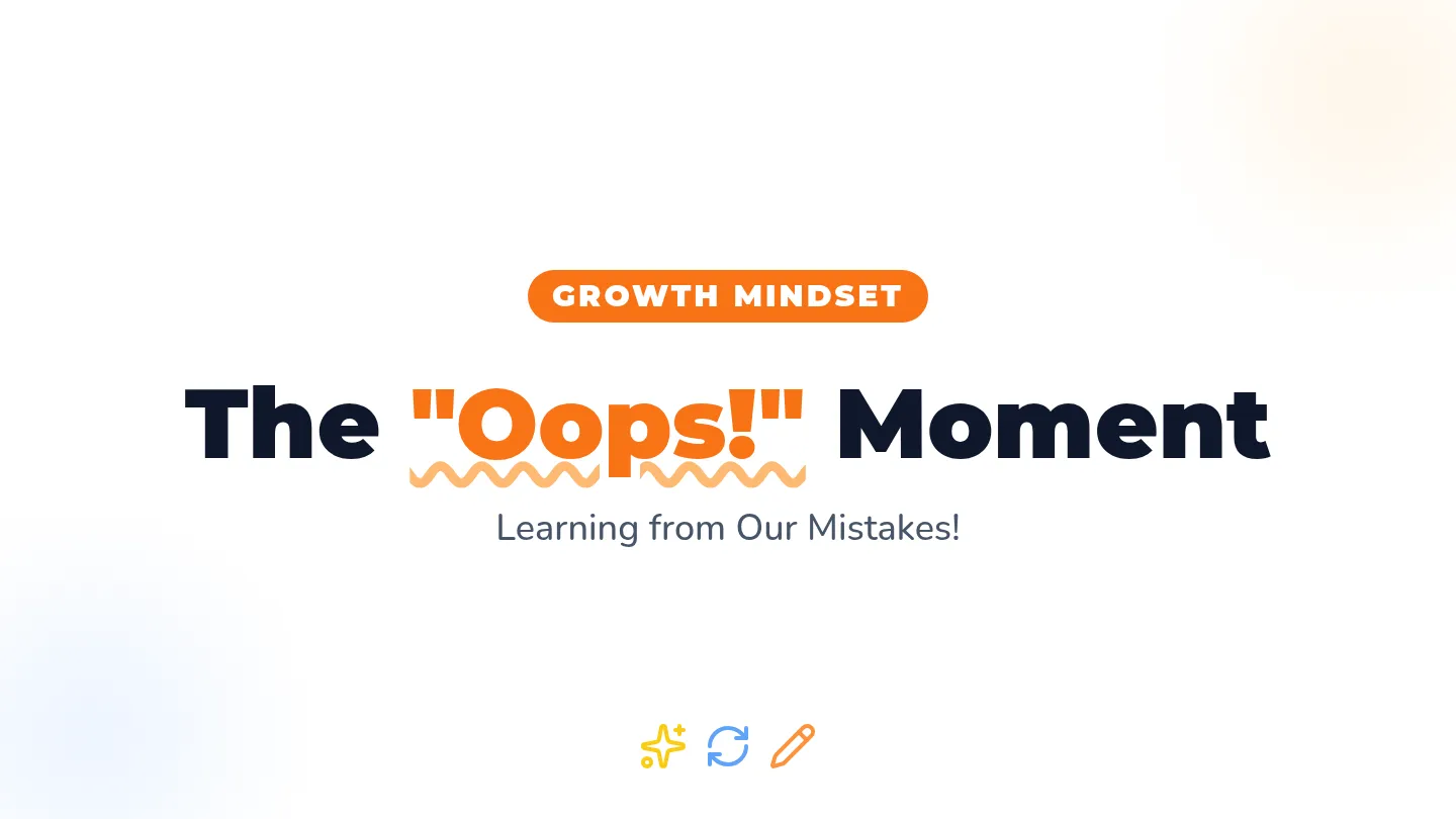 Oops Moment Slide Deck
