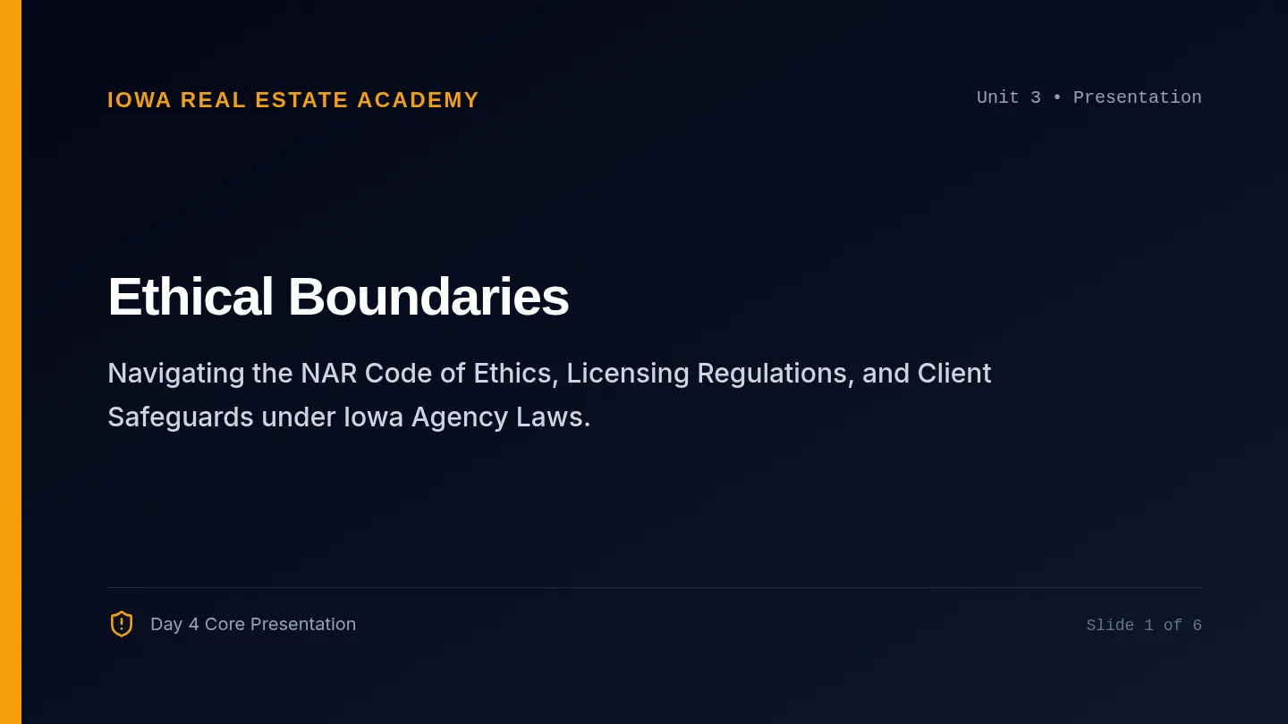 Ethical Boundaries Slides
