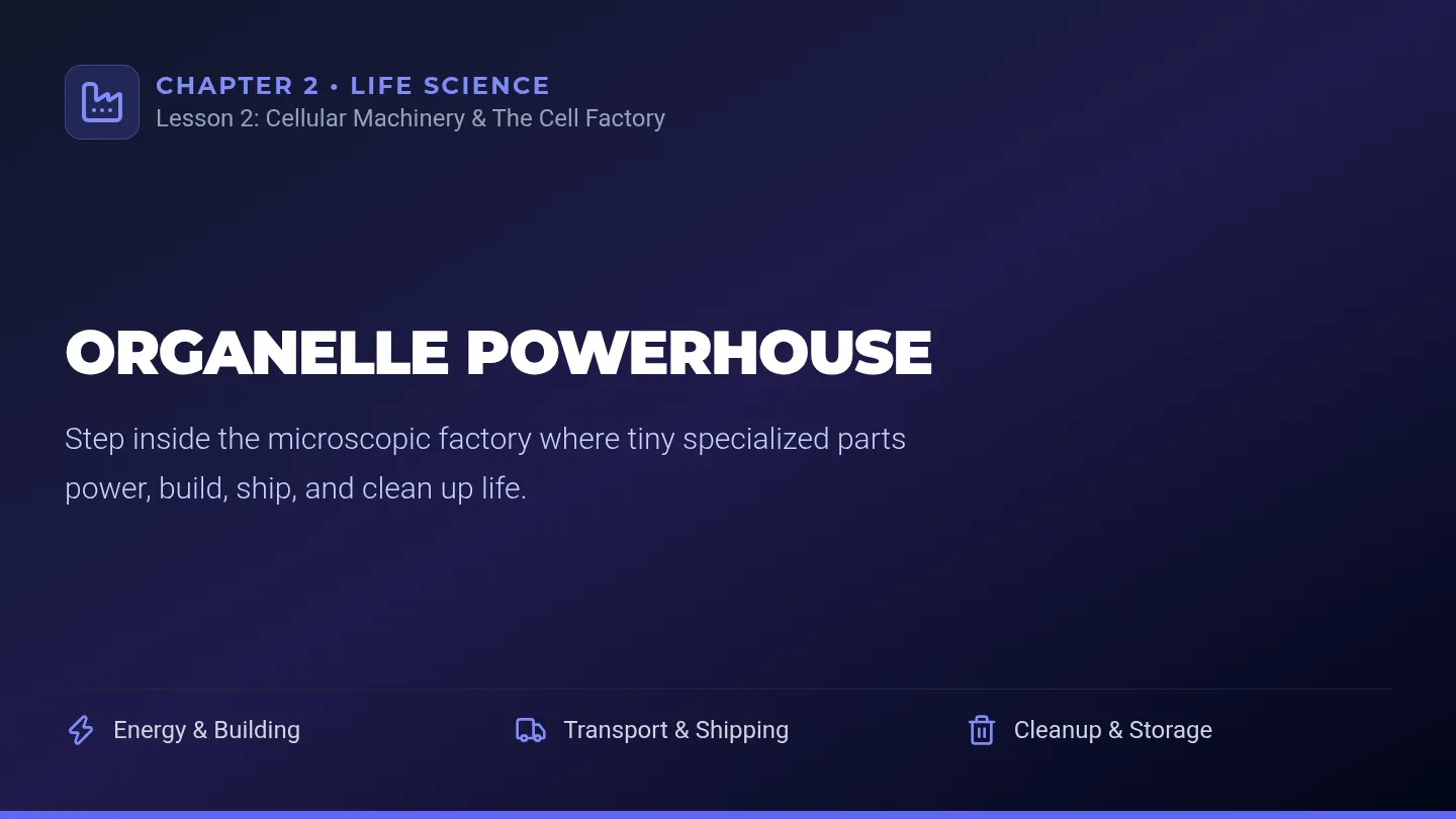 Organelle Powerhouse Slides