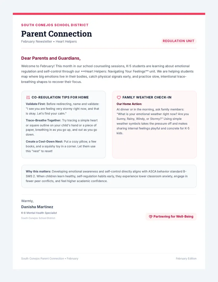 Heart Helpers Newsletter