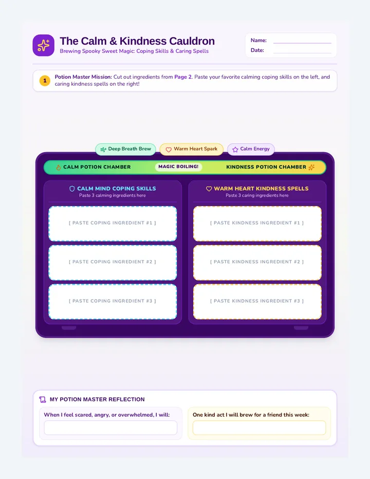 Kindness Cauldron Activity