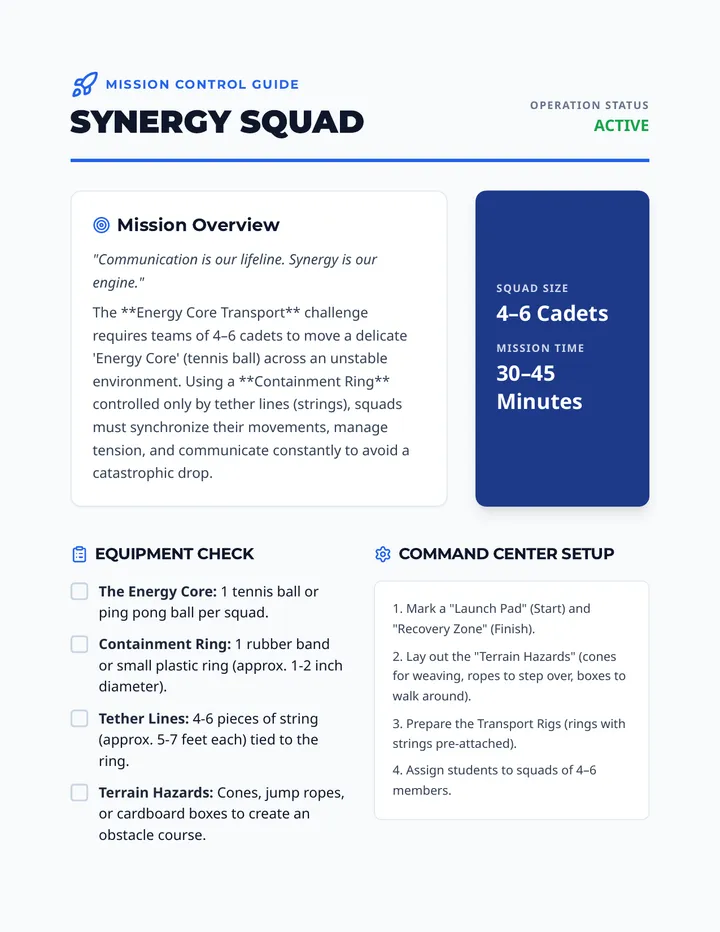 Mission Control Guide
