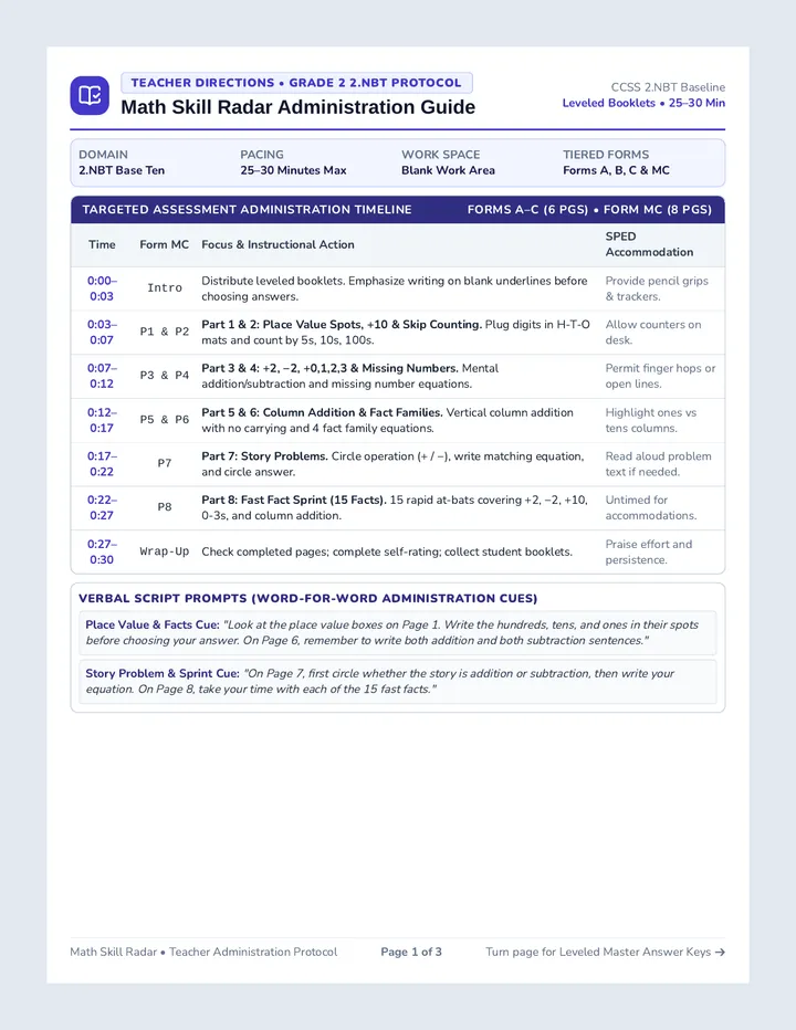 Intake Administration Teacher Guide