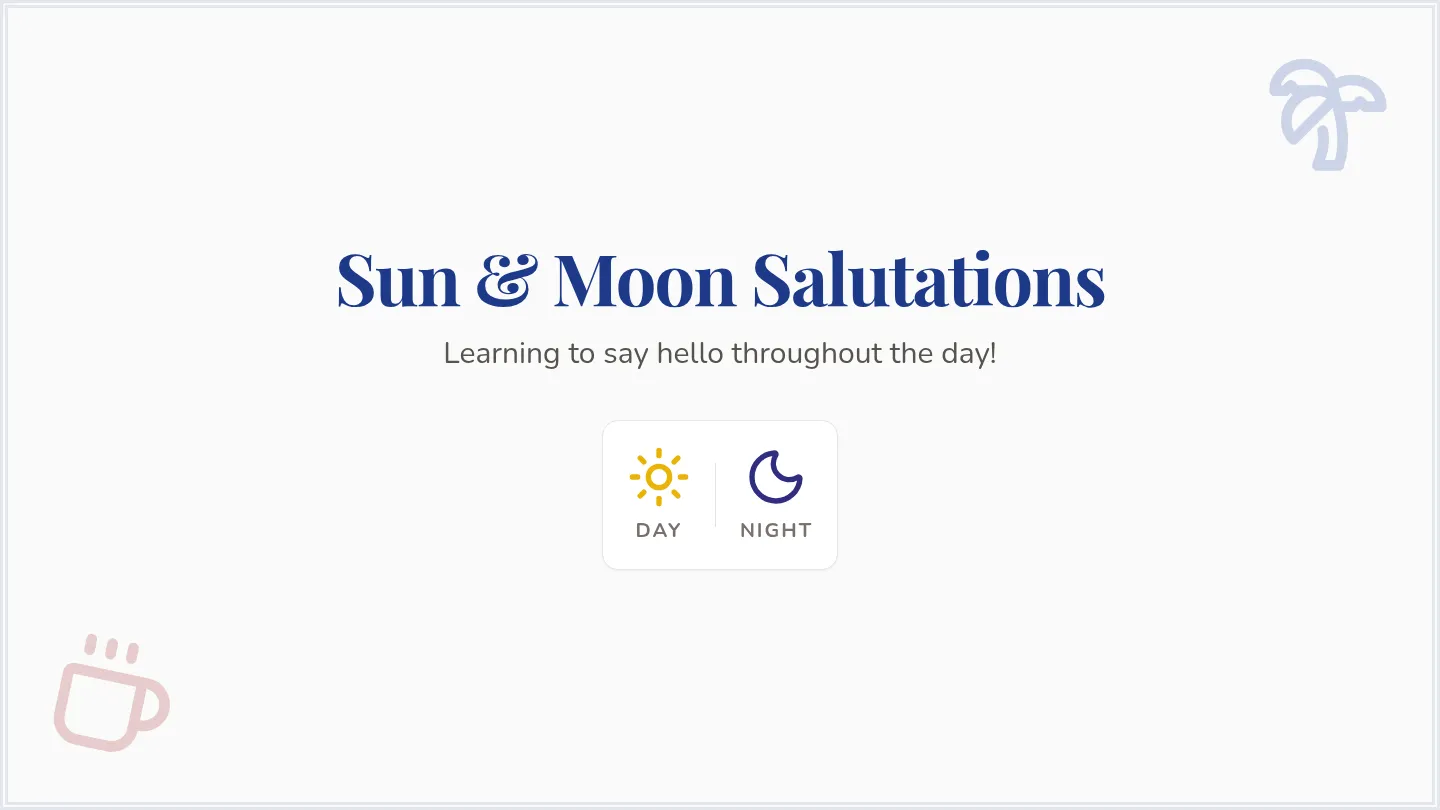 Salutation Slides