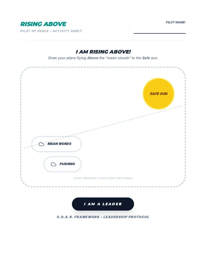 Rising Above Pilot Activity Sheet