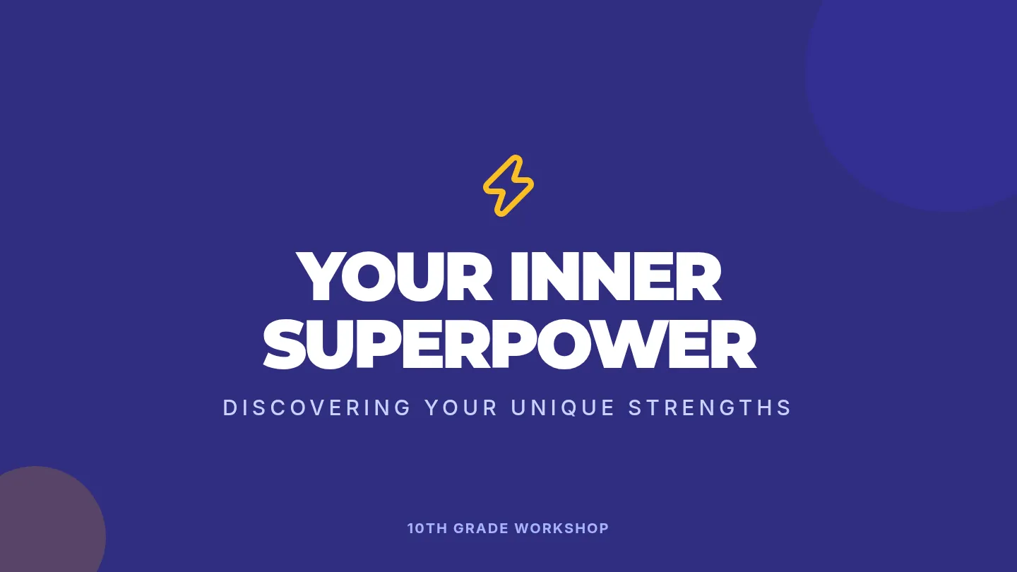 Inner Superpower Presentation Slides