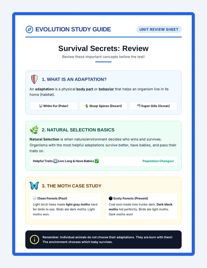 Survival Secrets Study Guide