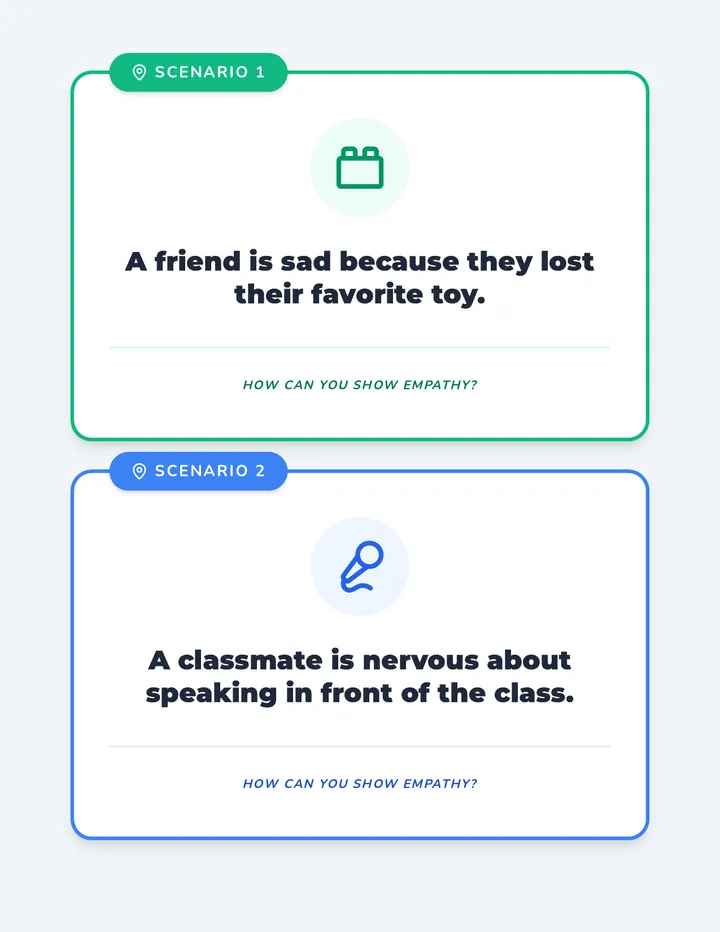 Empathy Scenario Cards