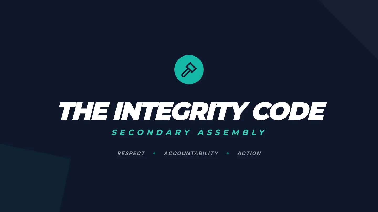Secondary Leadership Assembly Slides