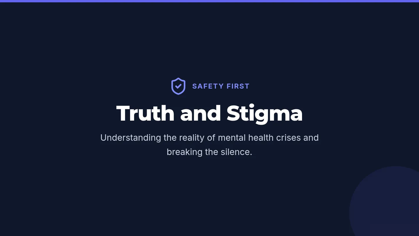 Truth and Stigma Slides
