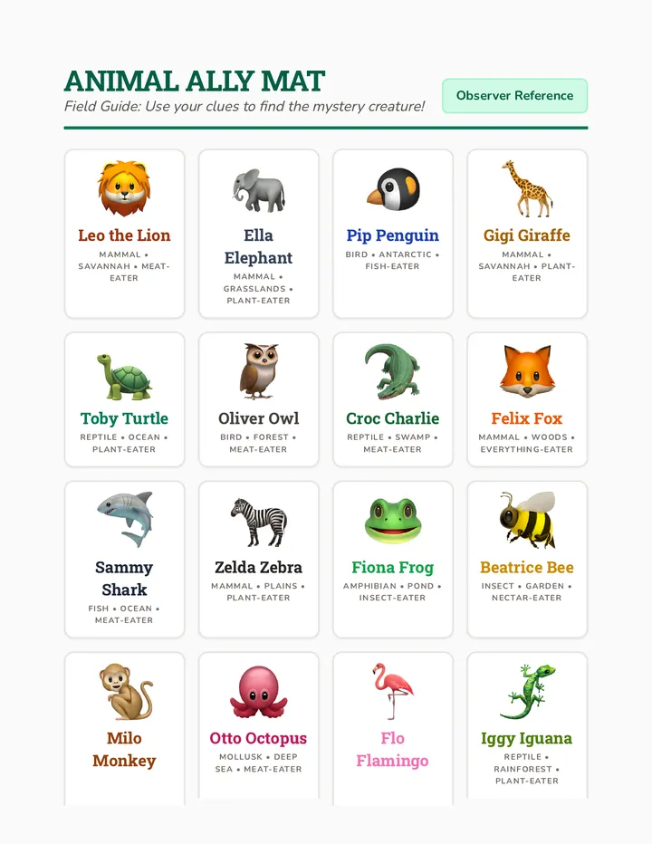 Animal Ally Mat