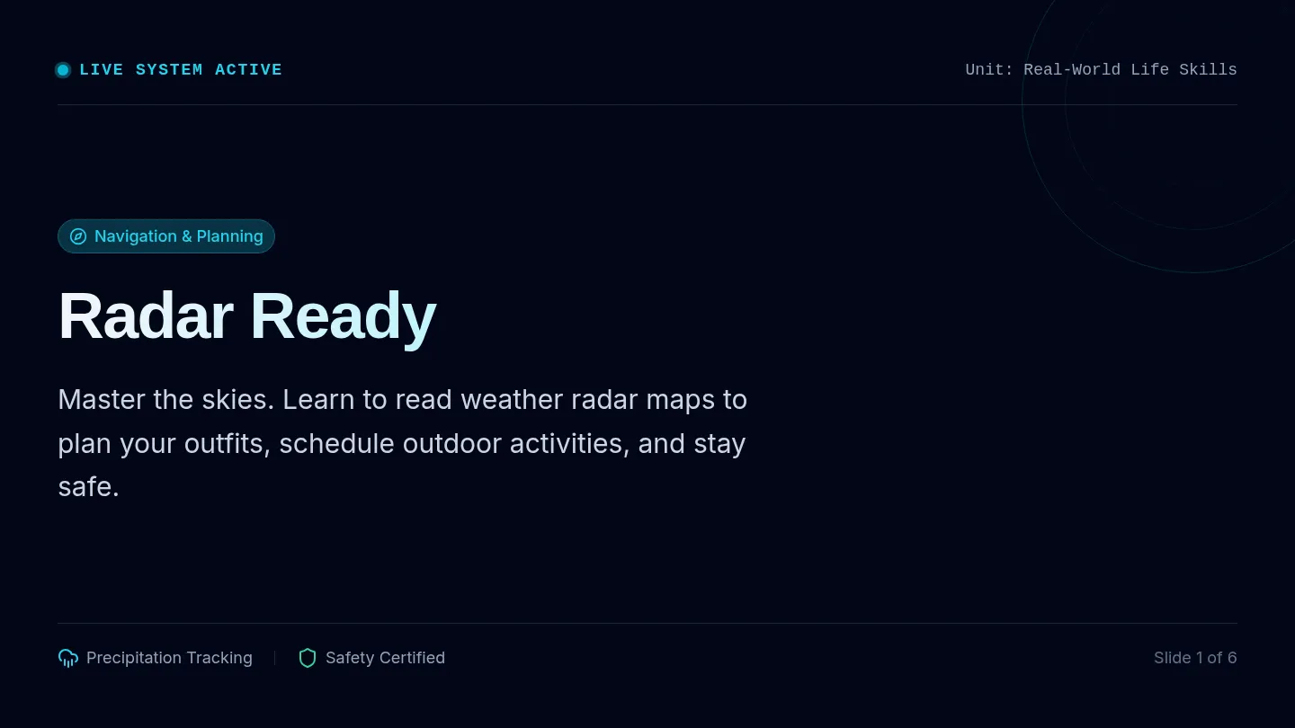 Radar Ready Slides