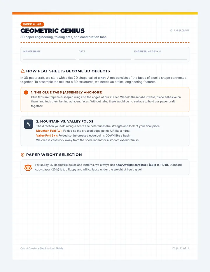 Geometric Genius Handout