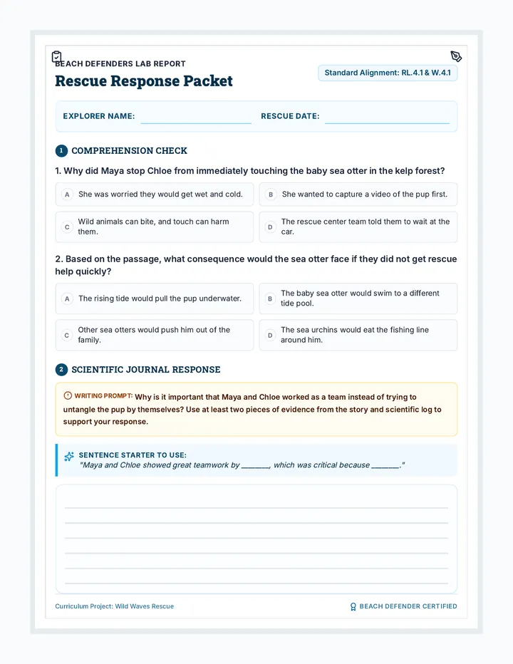 Whisker Rescue Packet
