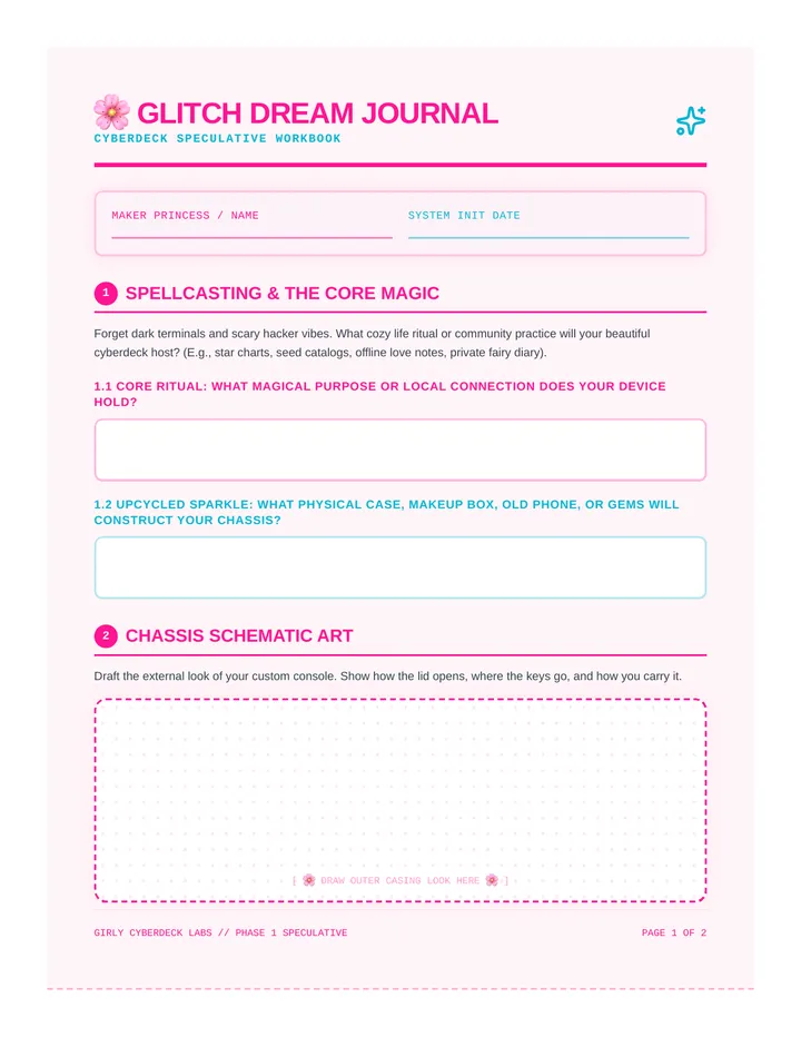 Cozy Console Workbook