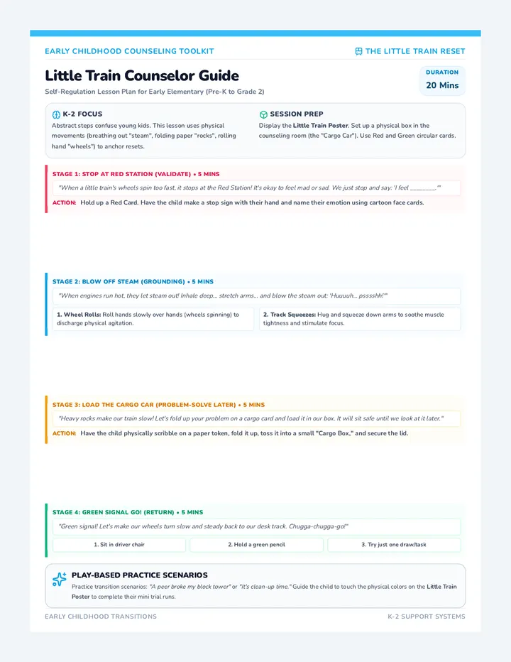 Little Train Counselor Guide
