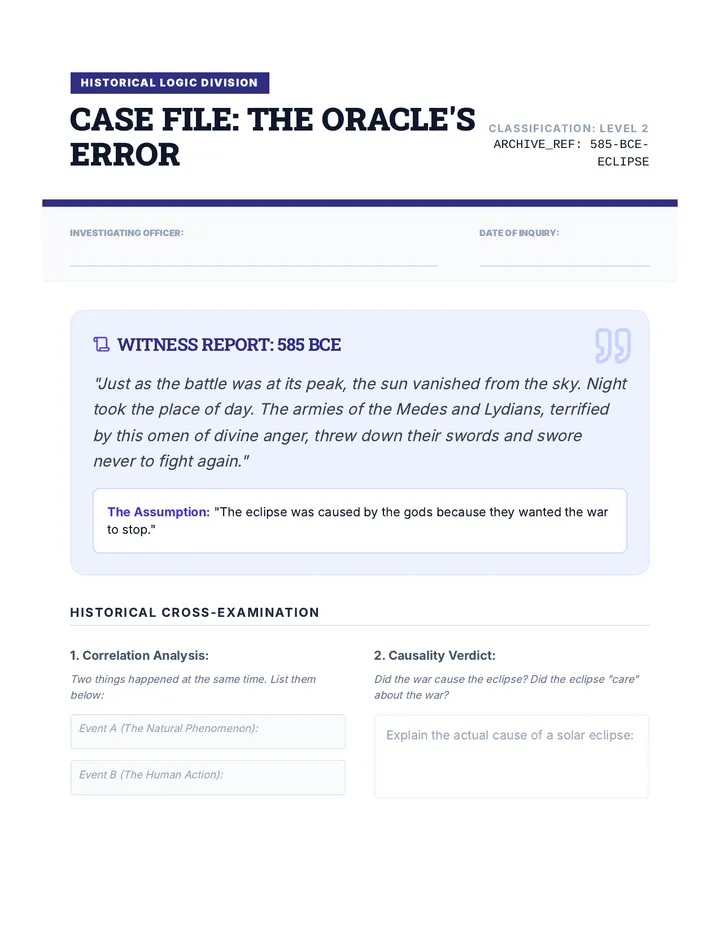 Oracle Error Case Study