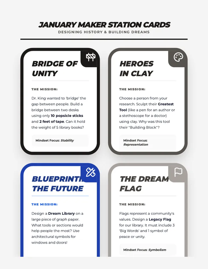 Legacy Builders Maker Cards