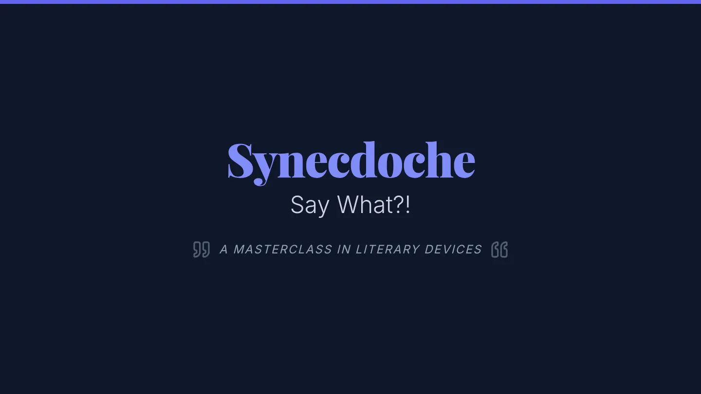 Synecdoche Slides