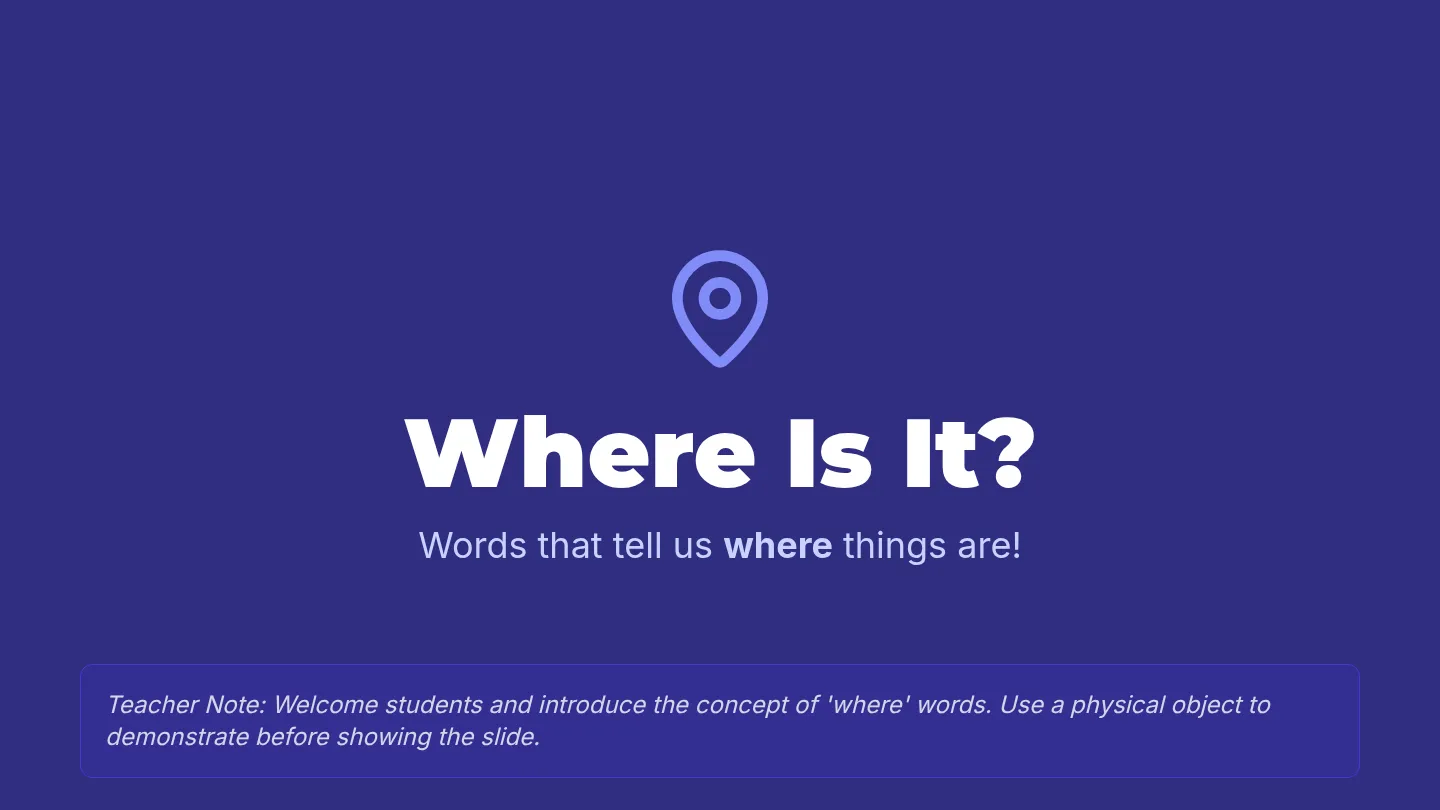 Preposition Slides