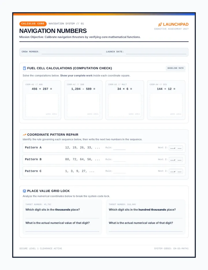 Logic Launchpad Packet
