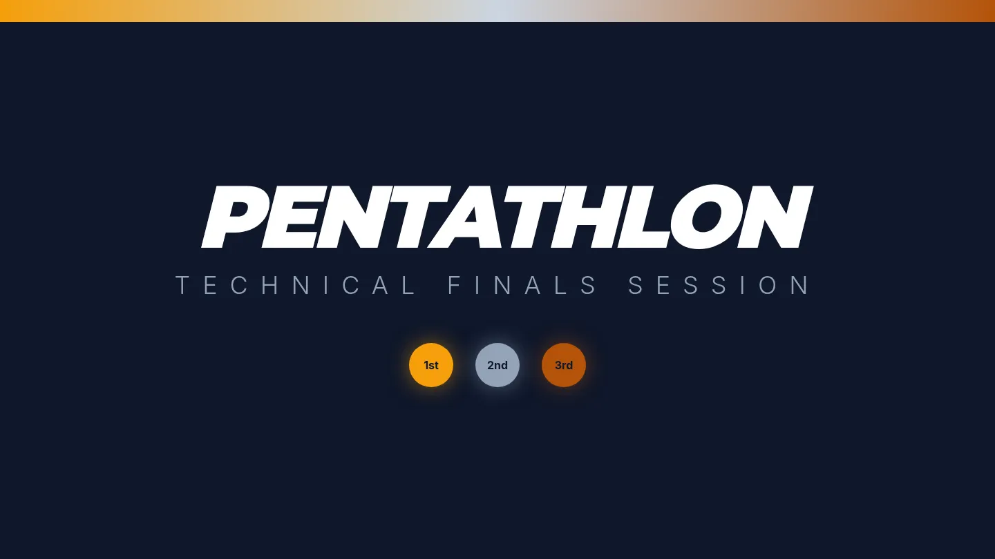 Pentathlon Slides