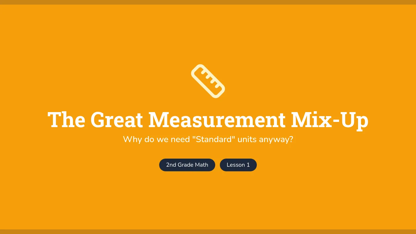 Measurement Mix Up Slides