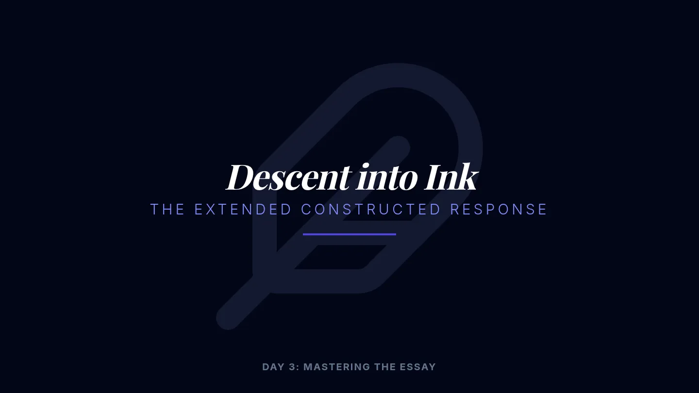 Descent into Ink Slides