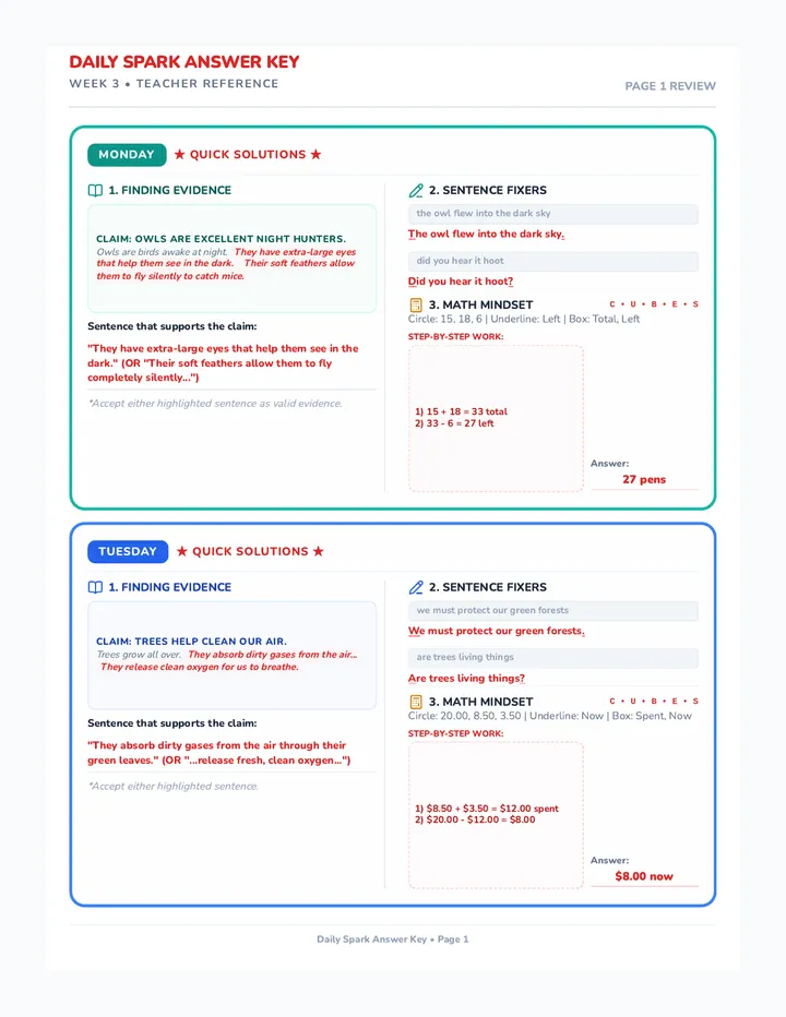 Week 3 Spark Answer Key