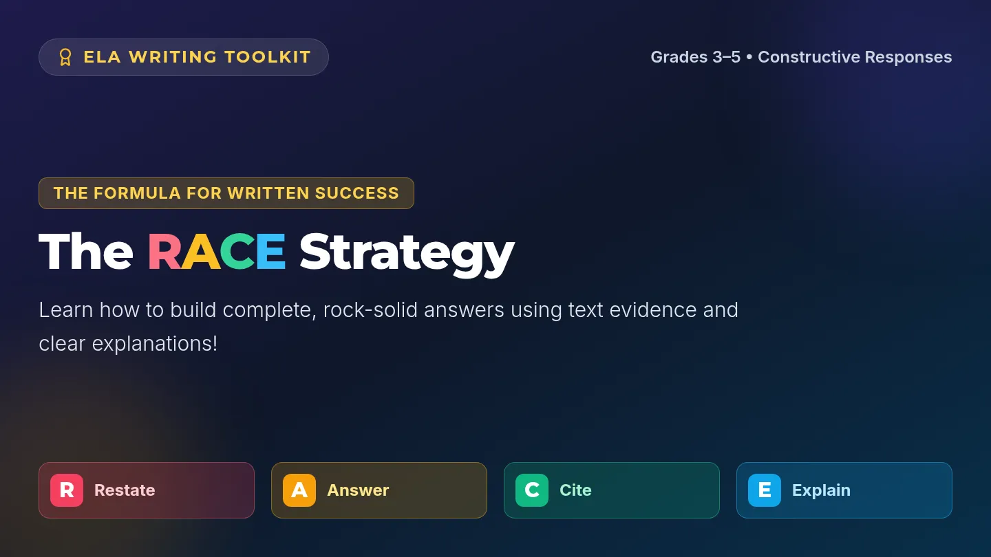 RACE Strategy Slides