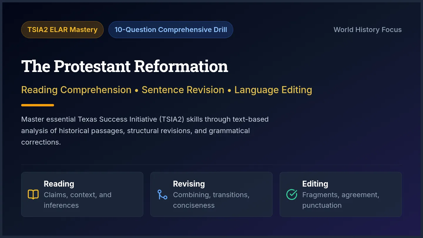 Reformation TSIA2 Slides
