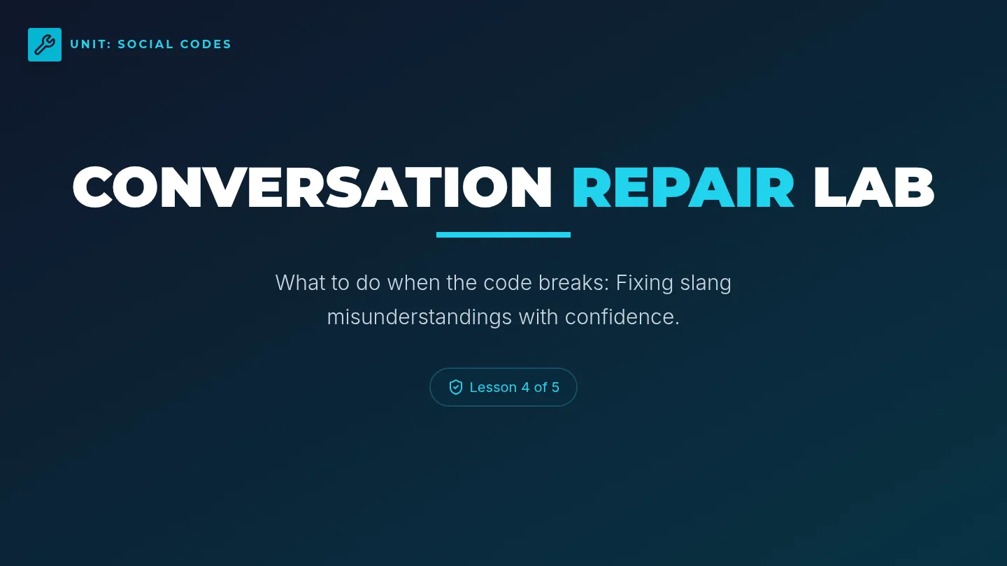 Conversation Repair Slides