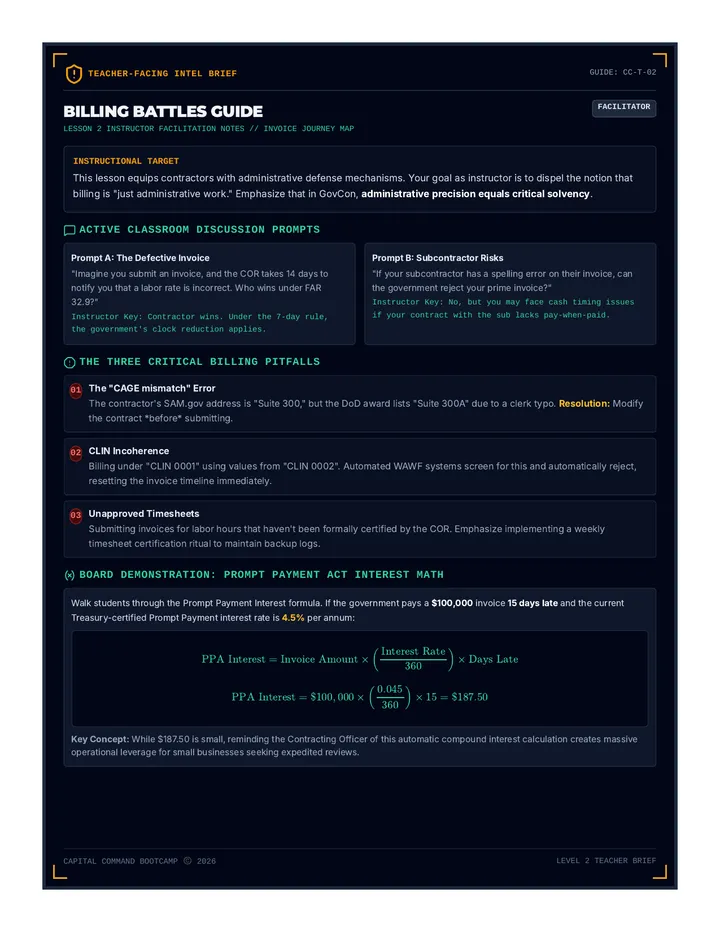 Billing Battles Guide