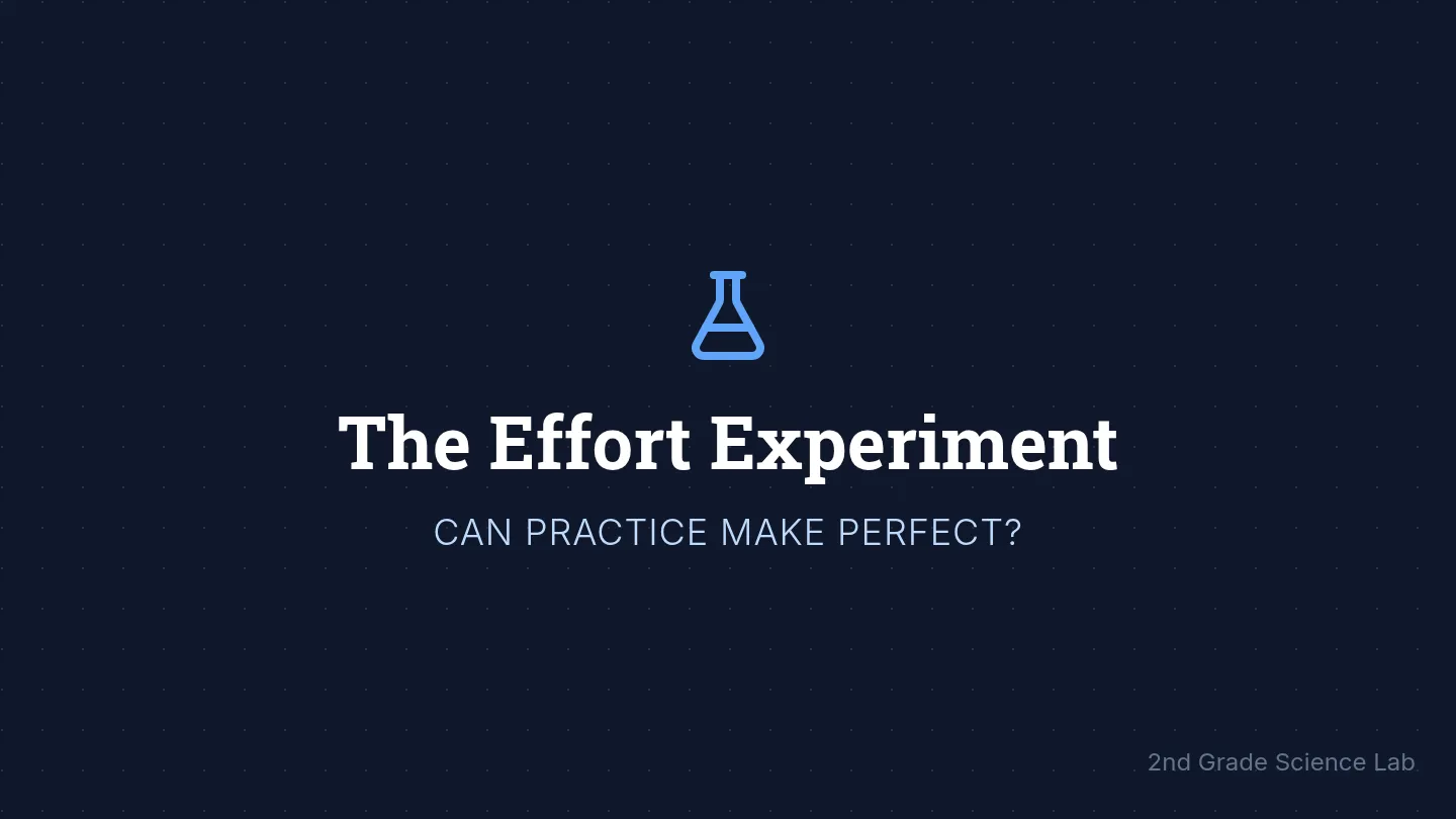 Effort Experiment Slides