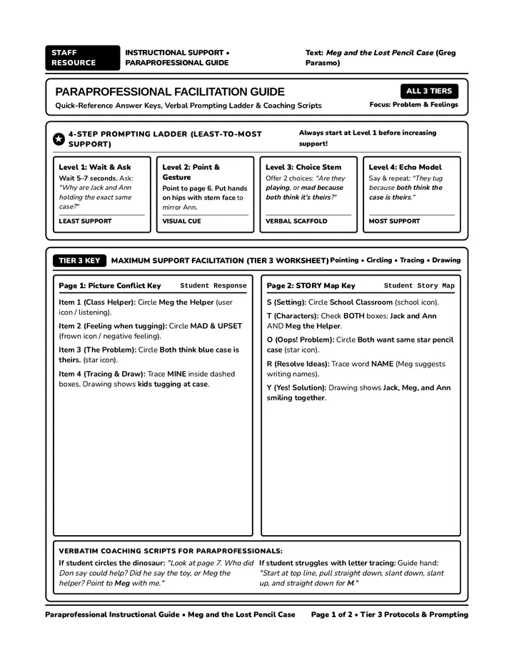 Pencil Case Facilitation Guide