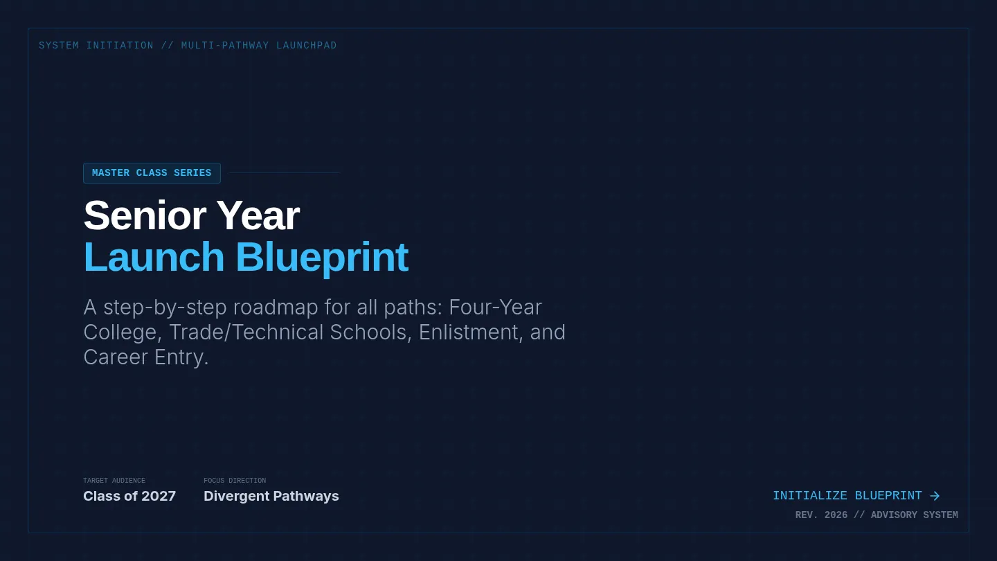 Senior Launch Slides