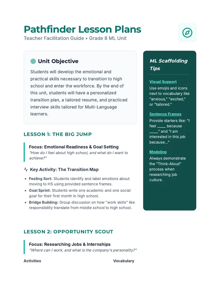 Pathfinder Facilitator Guide