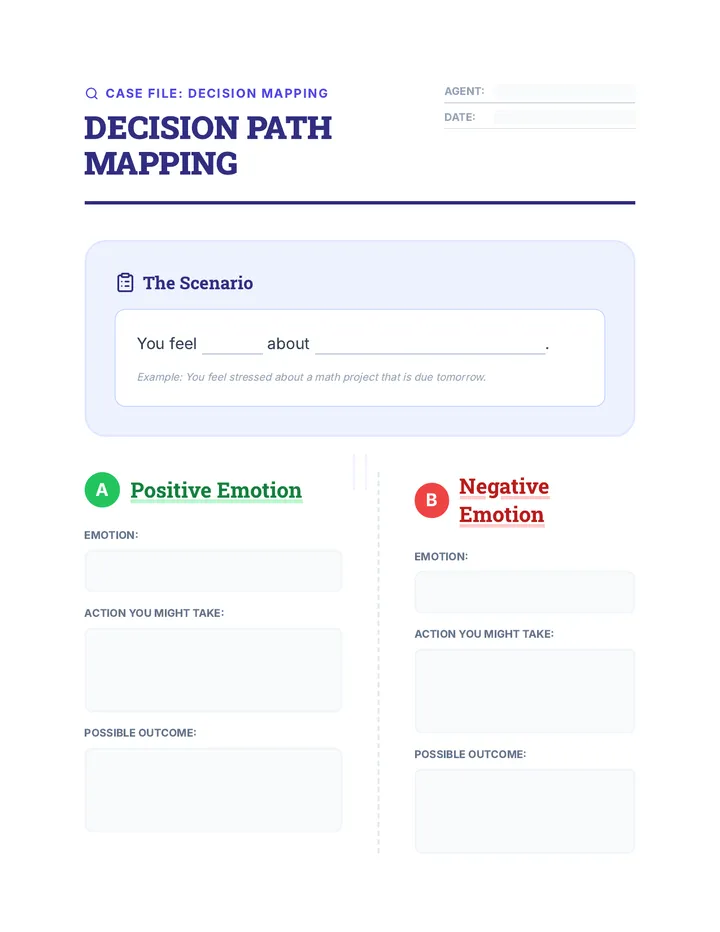 Decision Path Mapping Worksheet