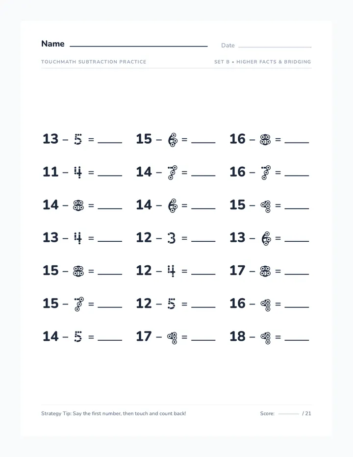Touch Point Quest Worksheet