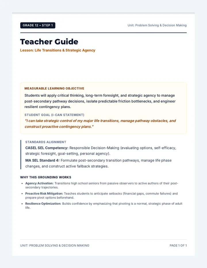 Grade 12 Teacher Guide