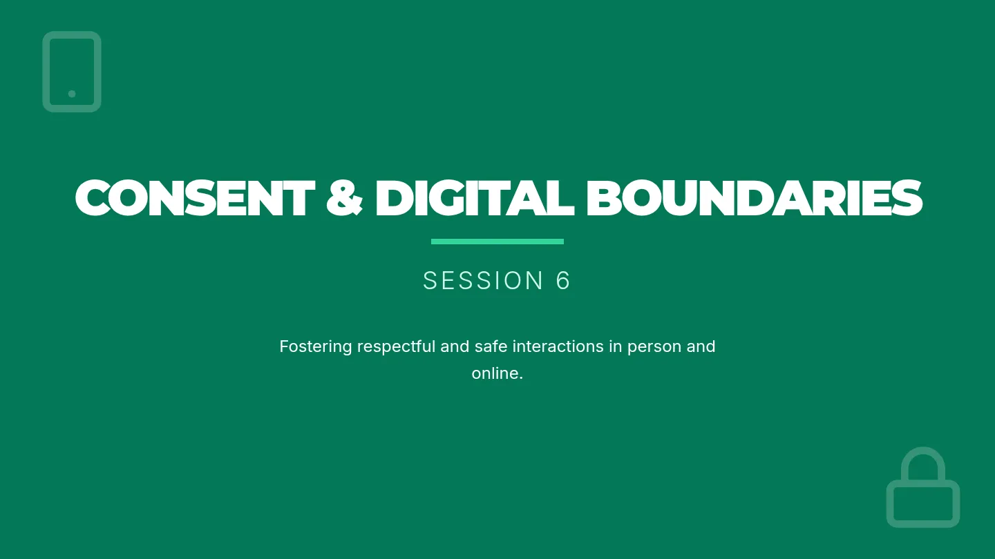 Session 6 Slide Deck