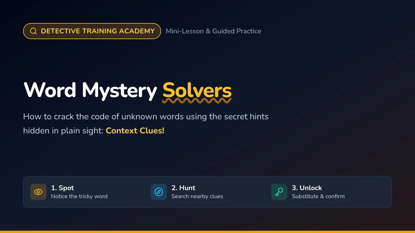 Word Mystery Slides