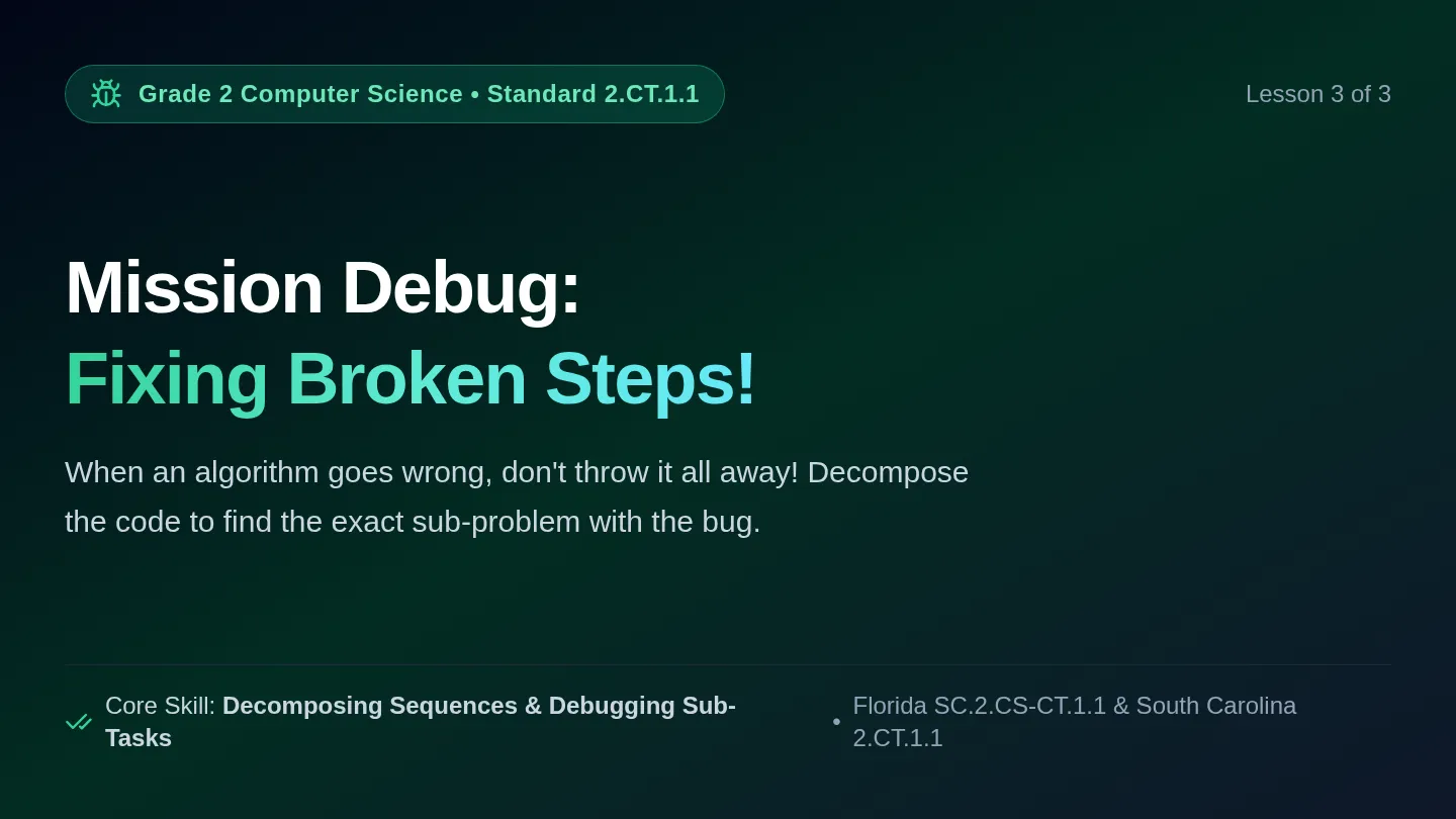 Mission Debug Slides