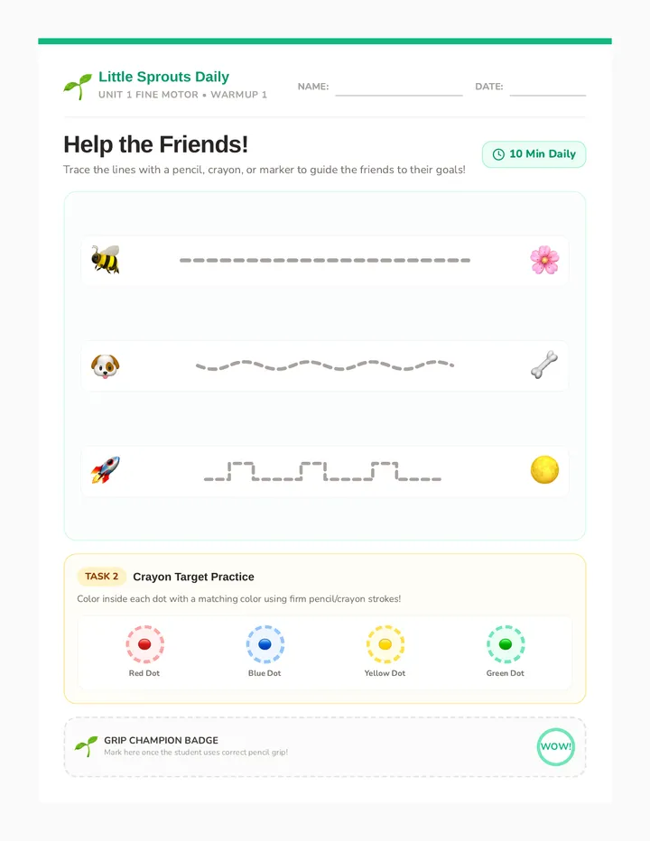 Path Finder Daily Warmup